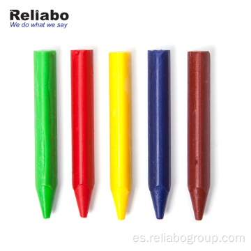 Mini crayones para colorear redondos personalizados baratos al por mayor